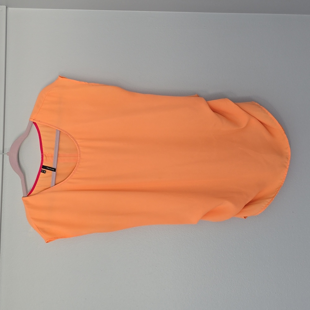 Orange Maurices Blouse